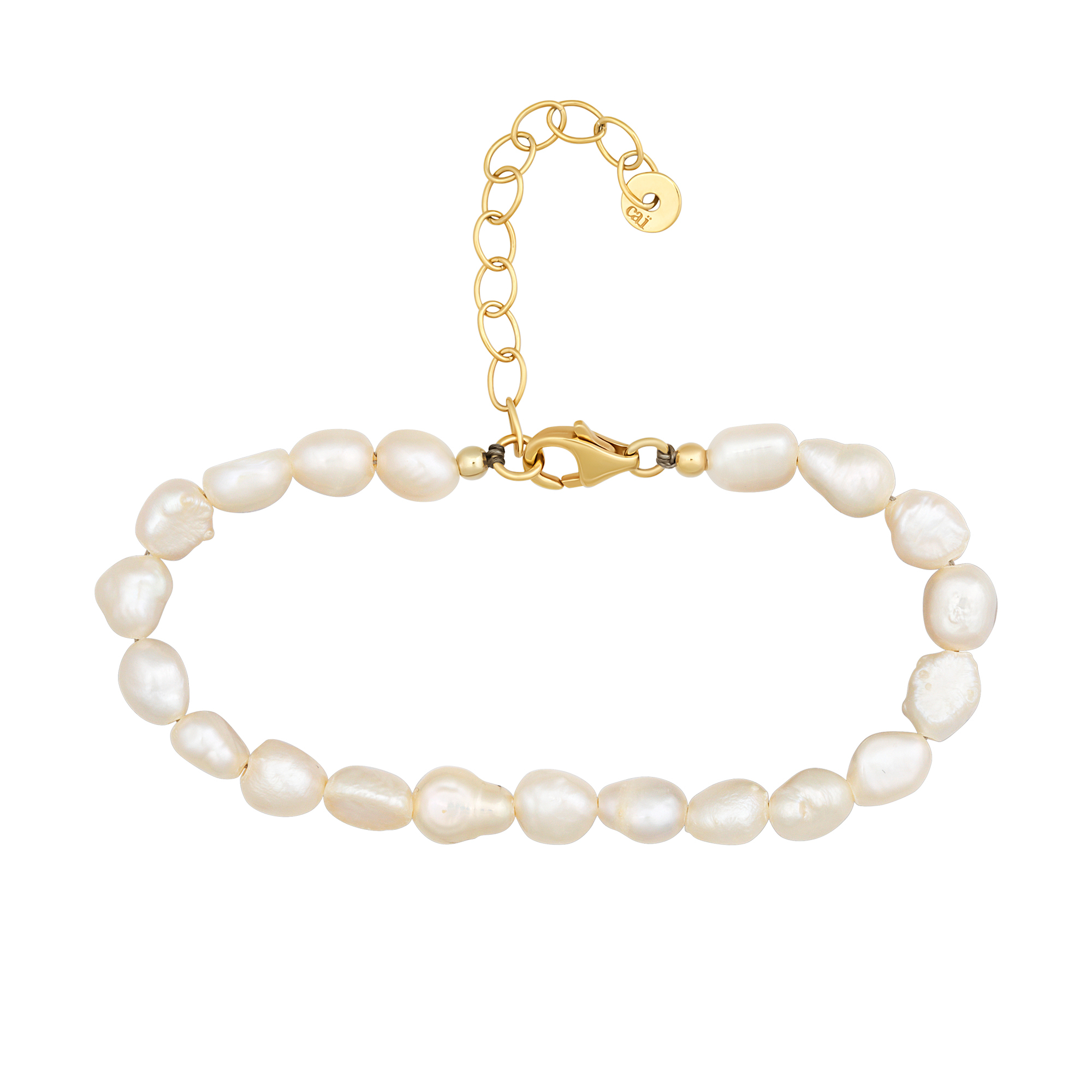 cai Armband 925 Sterling Silber vergoldet Perlen | Armbänder | Armschmuck |  caï jewels
