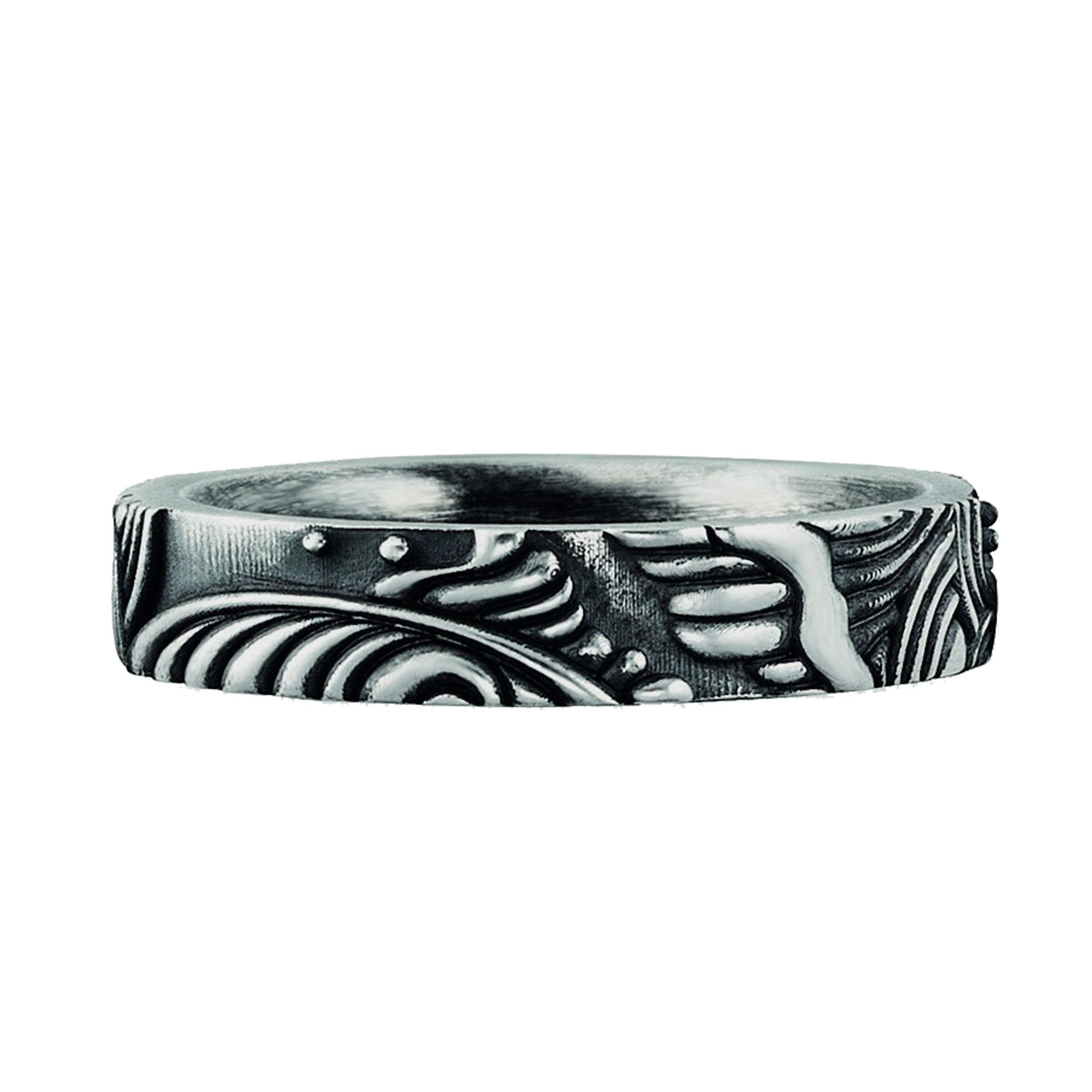 cai Ring 925/- Sterling Silber oxidiert Japan (132270754-058)