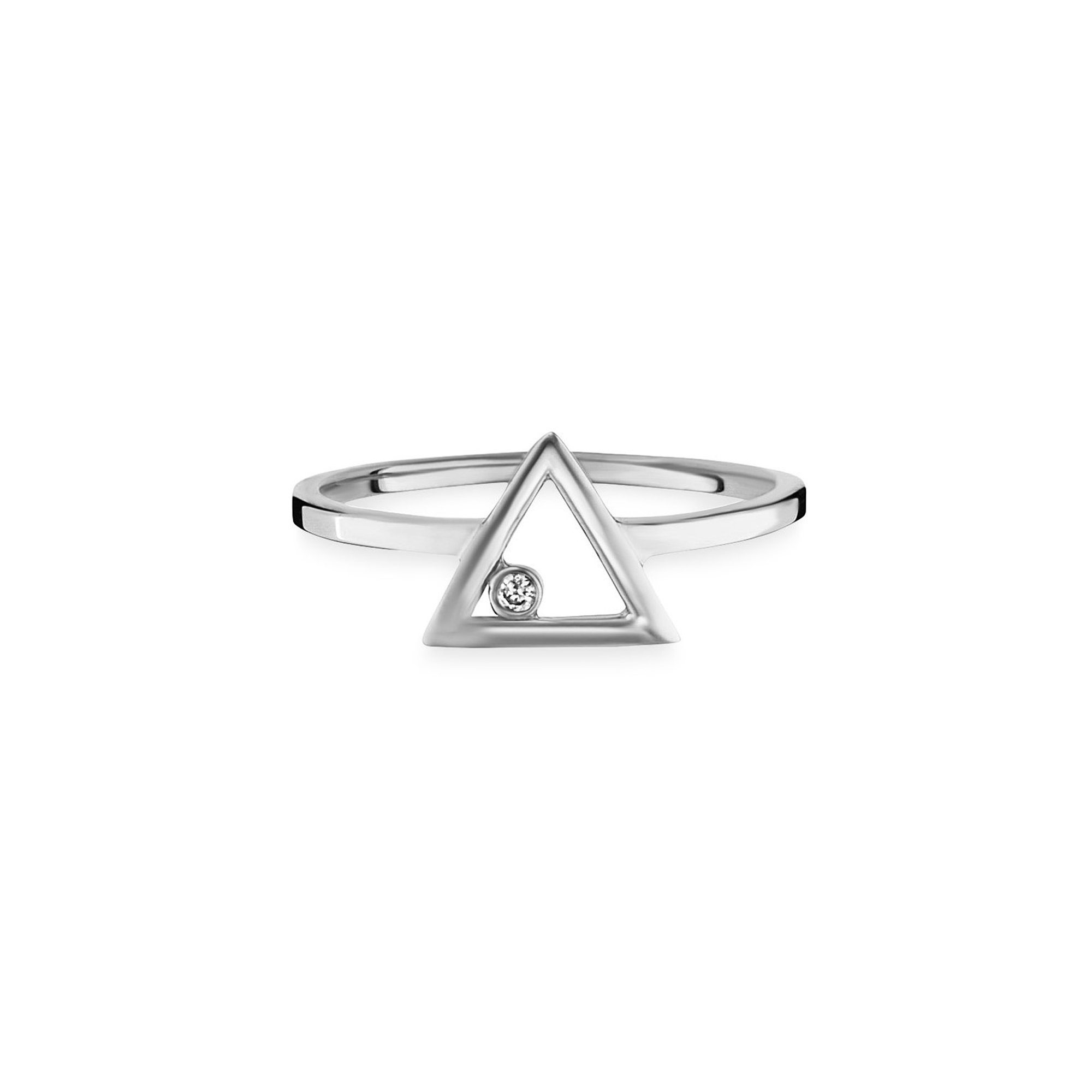 925/- Silber Zirkonia vergoldet cai (273271226-050) Sterling Ring