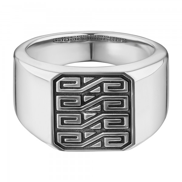 cai Ring 925/- Sterling Silber oxidiert